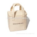 heavy duty cotton canvas lunch bags/picnic bag/bottle bag